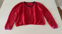 Dünner Pullover rot aus Alpaka Wolle Größe 38 München - Sendling Vorschau