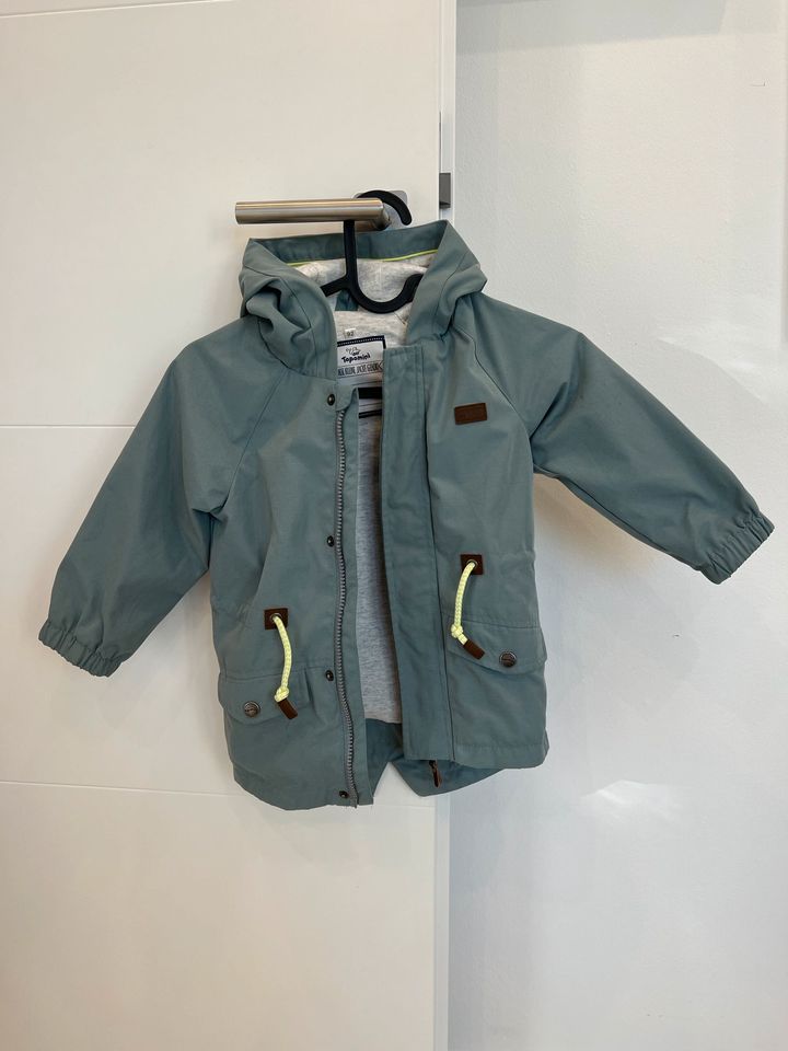 Neu/ ungetragen Topomini Kinderjacke Parker Jacke Größe 92 in Lehre