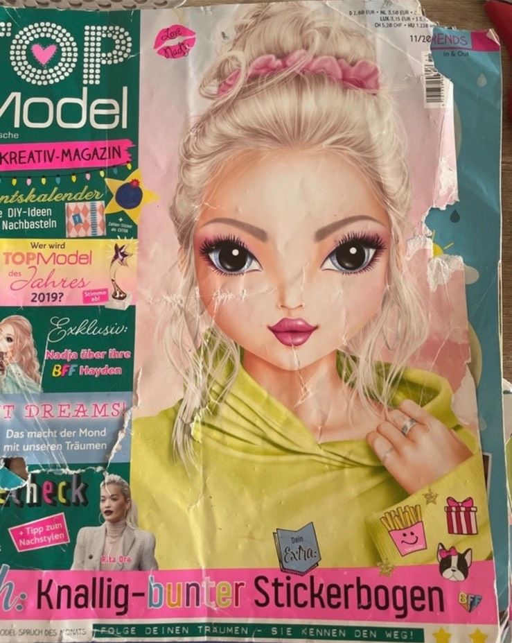 Verschiedene TopModel Zeitschriften in Nürnberg (Mittelfr)