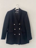 ZARA Bouclé Blazer schwarz Gr. L so edel Niedersachsen - Soltau Vorschau