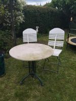 Garten Tisch und 4 Stühle, Eisengestelle Nordrhein-Westfalen - Pulheim Vorschau