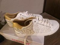 Brautsneaker, Schuhe, weiß, Größe 39, Hochzeit Hessen - Pfungstadt Vorschau