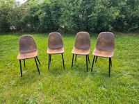 4 Stühle in Lederoptik Nordrhein-Westfalen - Marienheide Vorschau