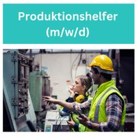 Produktionshelfer (gn) Teilzeit Hessen - Gelnhausen Vorschau