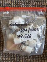 DDR  Sicherungen Schmelzeinsätze 50A/ 500V NEU (14 Stk) Güstrow - Landkreis - Teterow Vorschau