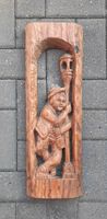 Wandbild Holz Relief Schnitzerei Mann/Trinker/Trunkenbold/Laterne Niedersachsen - Drochtersen Vorschau