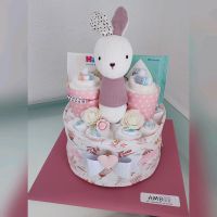 Windeltorte, Geschenk Geburt, Babygeschenk, Babyparty, Babyshower Bayern - Dürrlauingen Vorschau