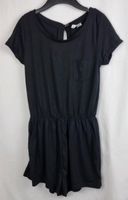 H&M KURZER JUMPSUIT GR S 36 SCHWARZ EINTEILER OVERALL ONESIE Düsseldorf - Flingern Nord Vorschau