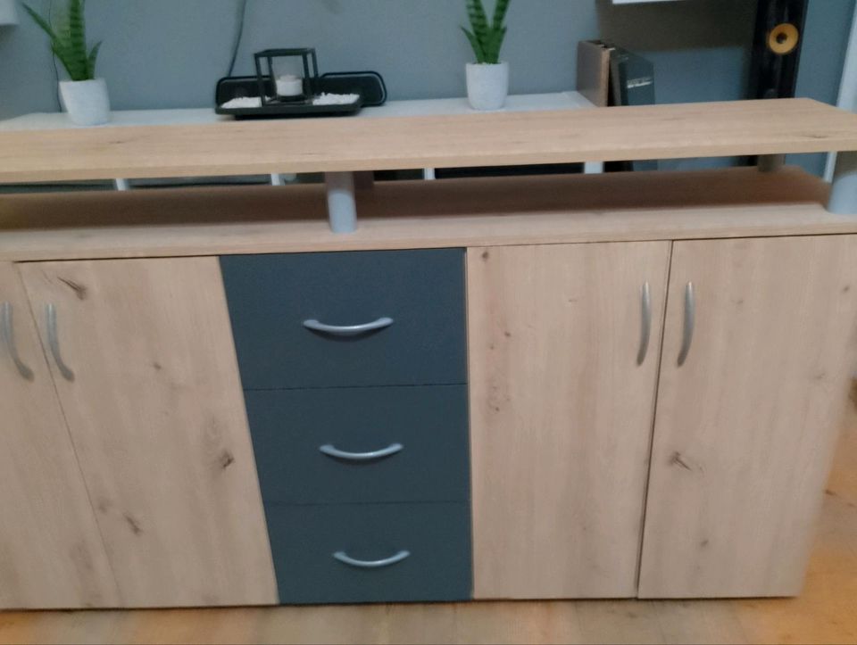 Ikea Sideboard 155 cm x 35 cm x 83 cm Malm Lieferservice möglich in Neuss