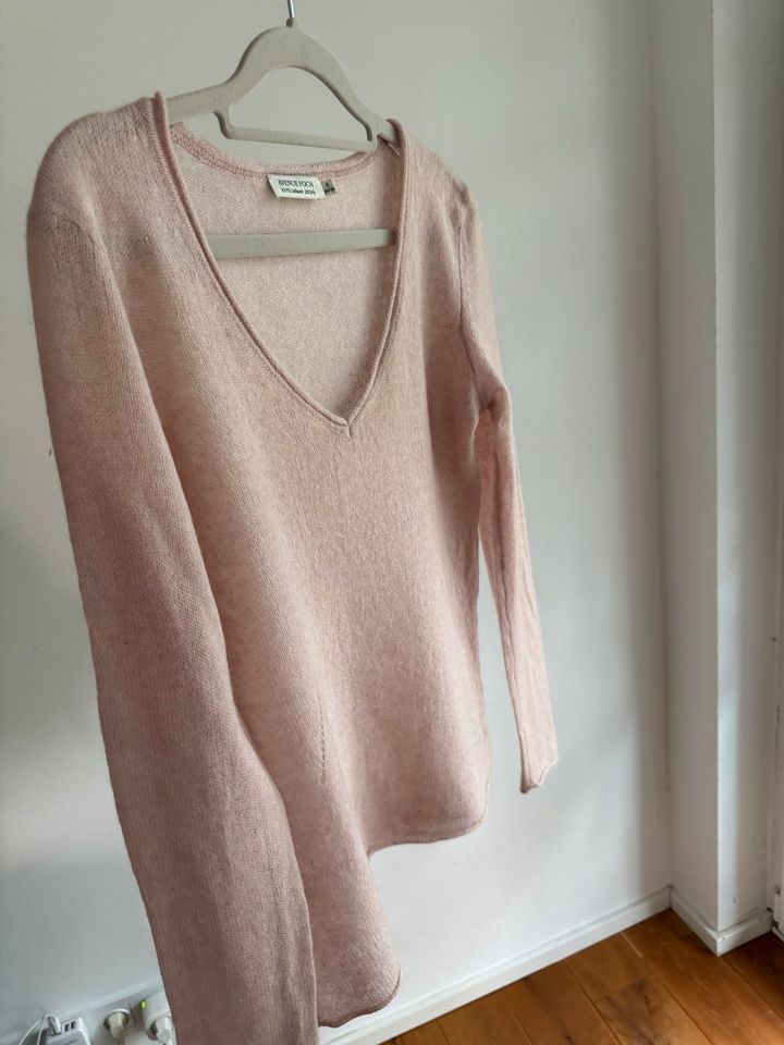 Avenue Foch Pullover S M 36 38 rosa blau 100% Kaschmir je 25€ in Berlin