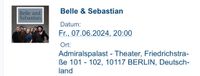 2 Belle and Sebastian Tickets Friedrichshain-Kreuzberg - Kreuzberg Vorschau
