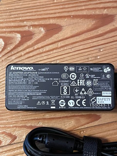 Netzteil Lenovo 45W, neu Model ADLX45DLC3A in Heubach