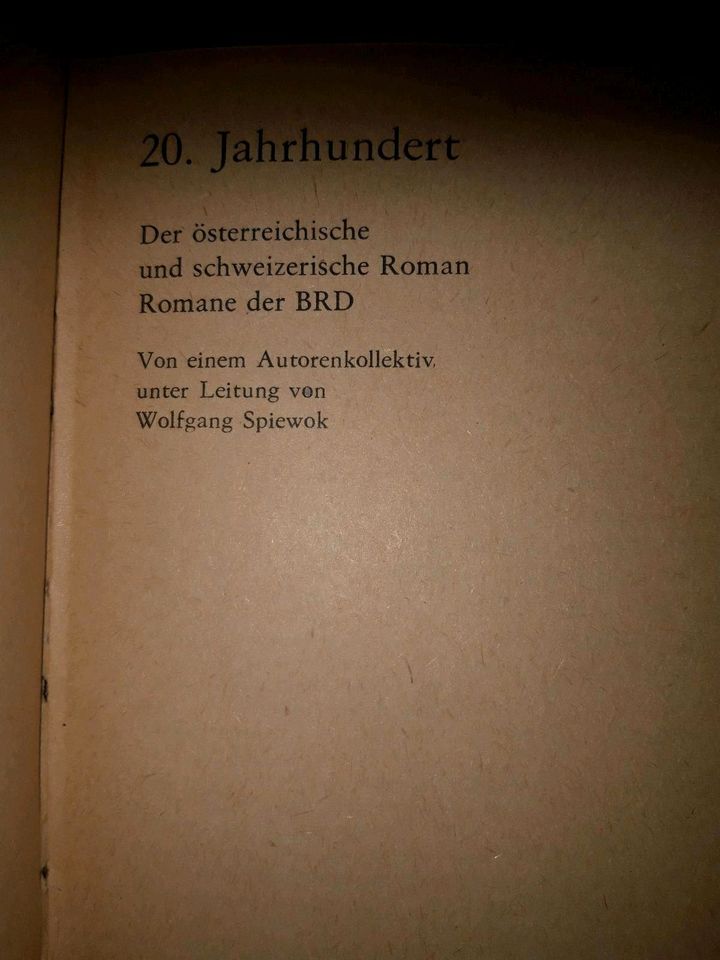 "Romanführer A bis Z" Band III☆Literaturgeschichte☆Volk u. Wissen in Worbis