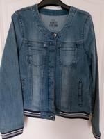 Damen JEANSJACKE ohne KRAGEN, Gr. 40, Gina Hessen - Homberg Vorschau