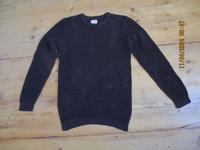 Strickpulli Pullover Selected Homme Gr. M bordeauxrot-schwarz Hessen - Erbach Vorschau
