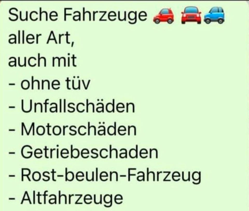 ❌AUTOANKAUF ALLER ART- Auto verkaufen? !Abholung & Bargeld!❌ in Brühl