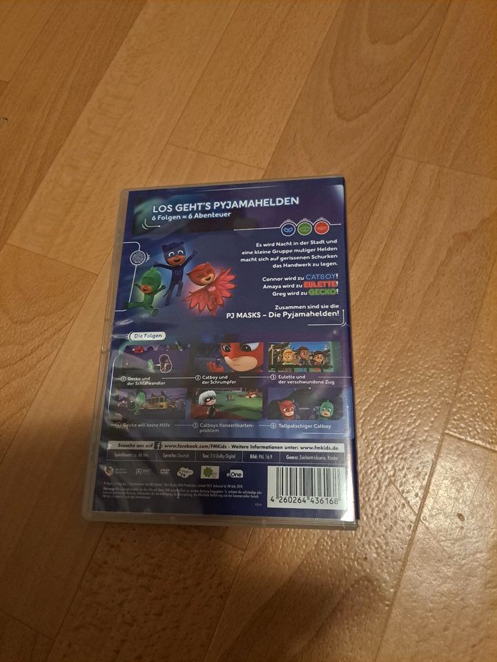 Kinder dvd Feuerwehrm. Sam, Pj Masks, Disney, Paw Patrol in Blankensee Vorpommern