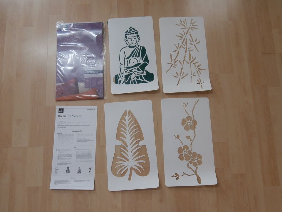 8 Deko Schablonen / Decorative Stencils in Naila