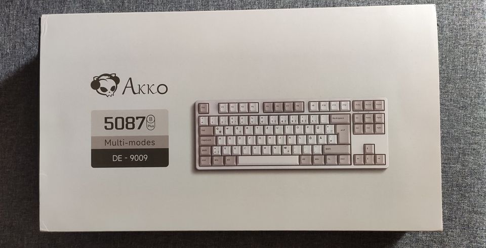 Akko 5087B Plus | ISO DE | Bluetooth 2,4 | Mechanische Tastatur in Saarbrücken