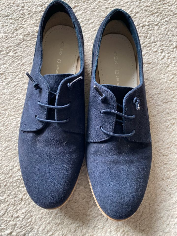 Cox Schuhe Slipper blau Gr 40 in Hannover