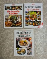 3 Kochbücher Scharfe Küche / Fettarme / Küche / Mehlspeise Essen Bayern - Kühbach Vorschau