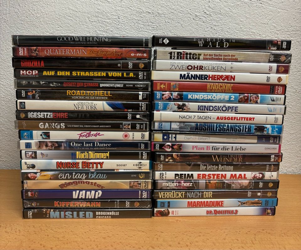 Konvolut - mehr als 100 DVDs - neu, neuwertig und gebraucht in Hagen