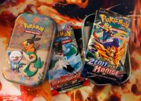 Pokemon Mystery Box Tin Fullart garantiert Glurak Karmesin Purpur Brandenburg - Strausberg Vorschau