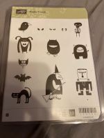 Stampin up freaky friends rar Halloween Monster Holz Stempel Bayern - Gersthofen Vorschau