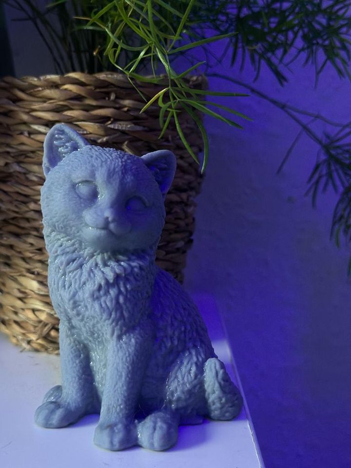 Katzenstatue aus Harz in 4K-Auflösung 3D Druck in Mannheim