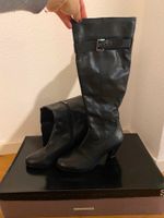 Stiefel Damen Echtleder 5th Avenue schwarz Größe 39 - wie NEU Hessen - Dietzenbach Vorschau