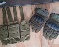 Tactical Munitionstaschen Weste und Tactical Handschuhe Olivegrün Nordrhein-Westfalen - Hagen Vorschau