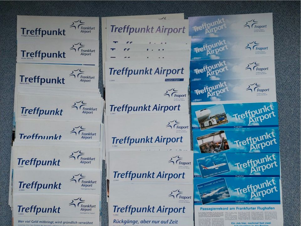 Airport Frankfurt  Flugzeug Poster Treffpunkt A1 in Brühl