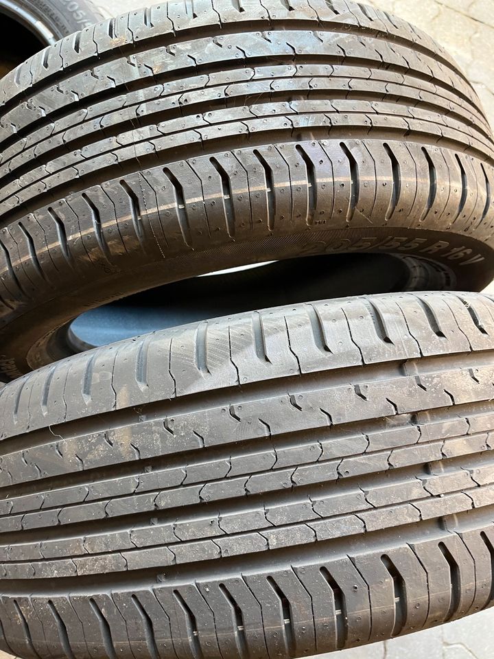 2x NEUE 205/55 R16 Continental EcoContact Sommerreifen 3418 in Pattensen