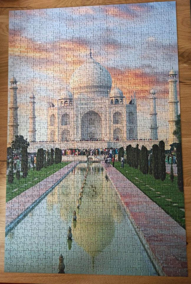 Puzzle, Motiv: Taj Mahal, 1000 Teile in Marburg