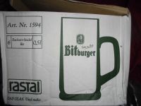 6 Bitburger Exclusiv-Seidel o.5L Eichstrich Rastal Bier Seidel Hessen - Hainburg Vorschau