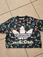 Adidas T-Shirt Gr. 36 bedruckt Bayern - Schwabmünchen Vorschau