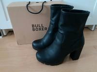 Bullboxer Plateau Stiefeletten schwarz Gr. 41 High Heels Dresden - Pirnaische Vorstadt Vorschau