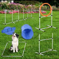 5-tlg. Hunde Agility Set Training für Haustiere Hundetrainigsset Hessen - Kassel Vorschau