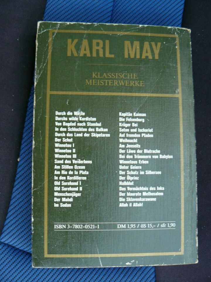 1 Buch Karl May  Krüger Bei    * in Kirchlengern