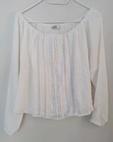 Bluse (Carmenbluse) weiß von Hollister, Größe M Bayern - Landshut Vorschau