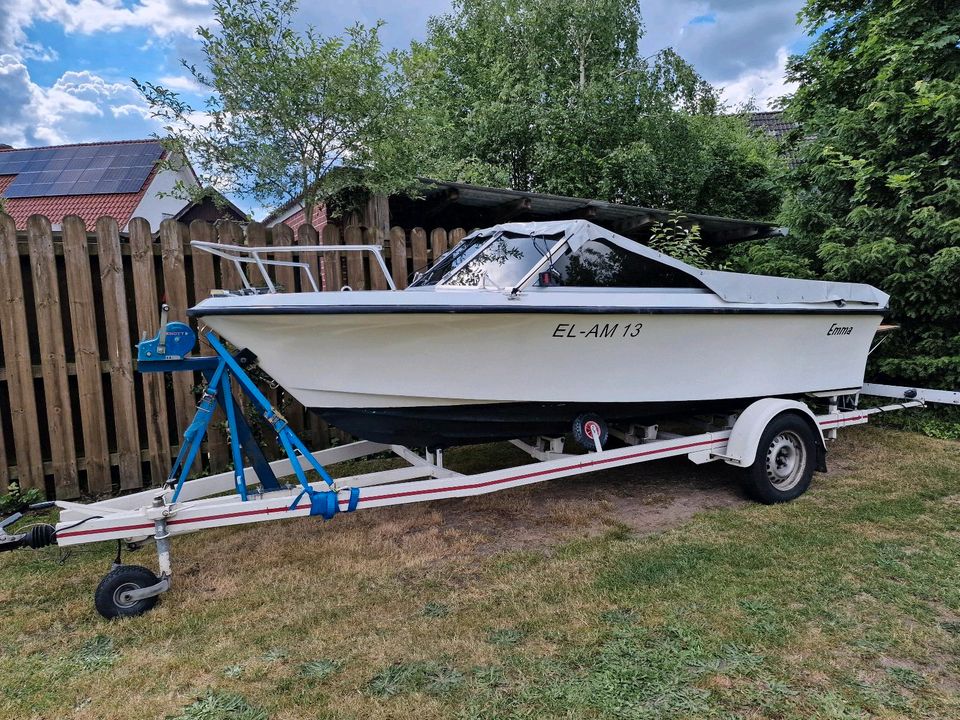 Motorboot Polar Plast, Volvo Penta AQ130C in Löningen