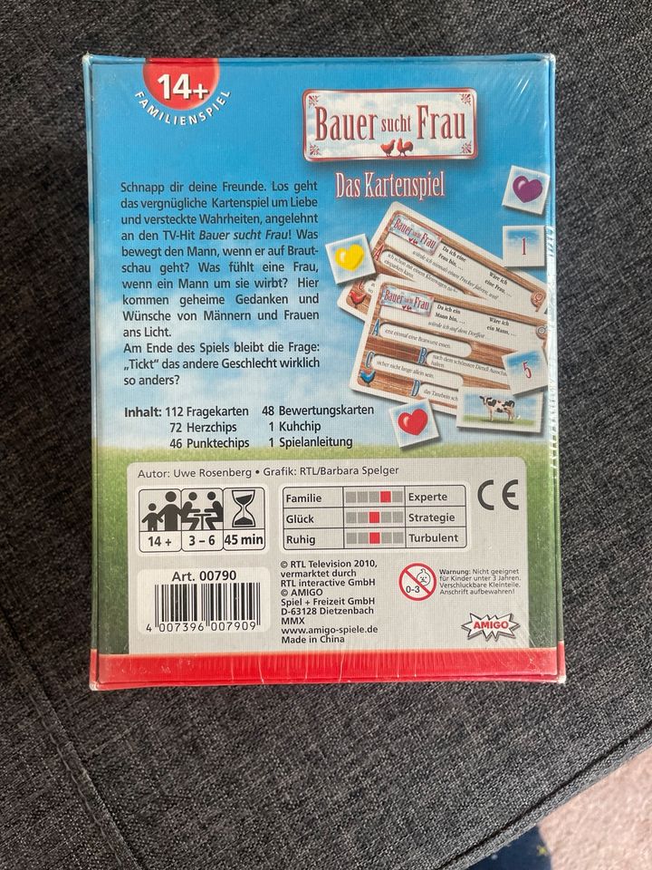 Bauer sucht Frau Kartenspiel „Originalverpackt“ in Pfinztal