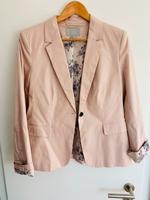 H&M Blazer Rosa mit Blumen | Größe 44 | Business | Pastell Niedersachsen - Friesoythe Vorschau