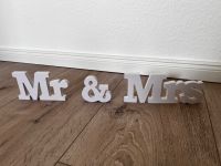 Hochzeit Mr & Mrs Buchstaben Tischdekoration Nordrhein-Westfalen - Ibbenbüren Vorschau