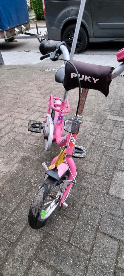 Pucky Kinderrad mit Schiebestange in Kiel