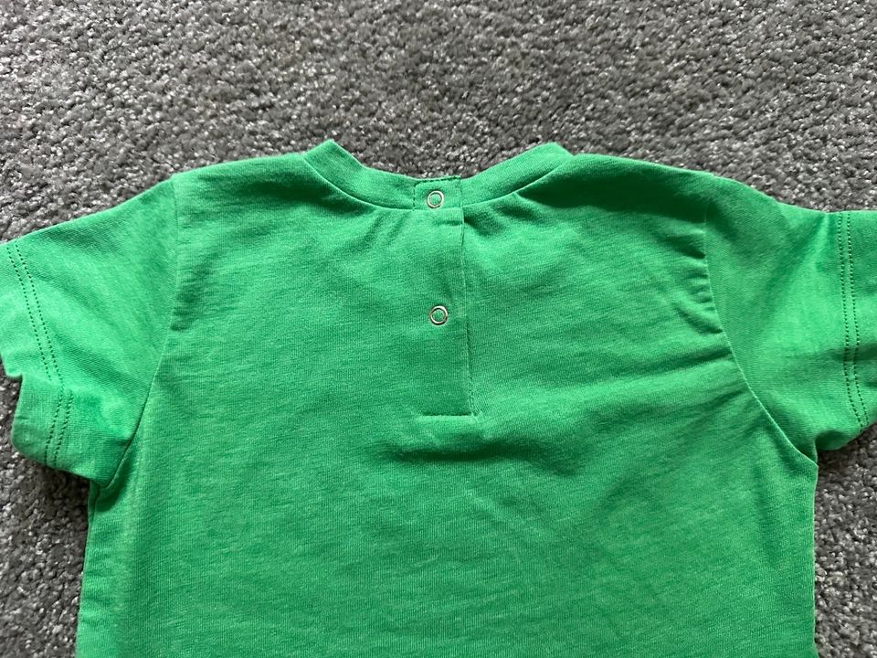 Gr. 74 * BENETTON Jungen Shirt * ungetragen * Grün * TOP * in Berlin