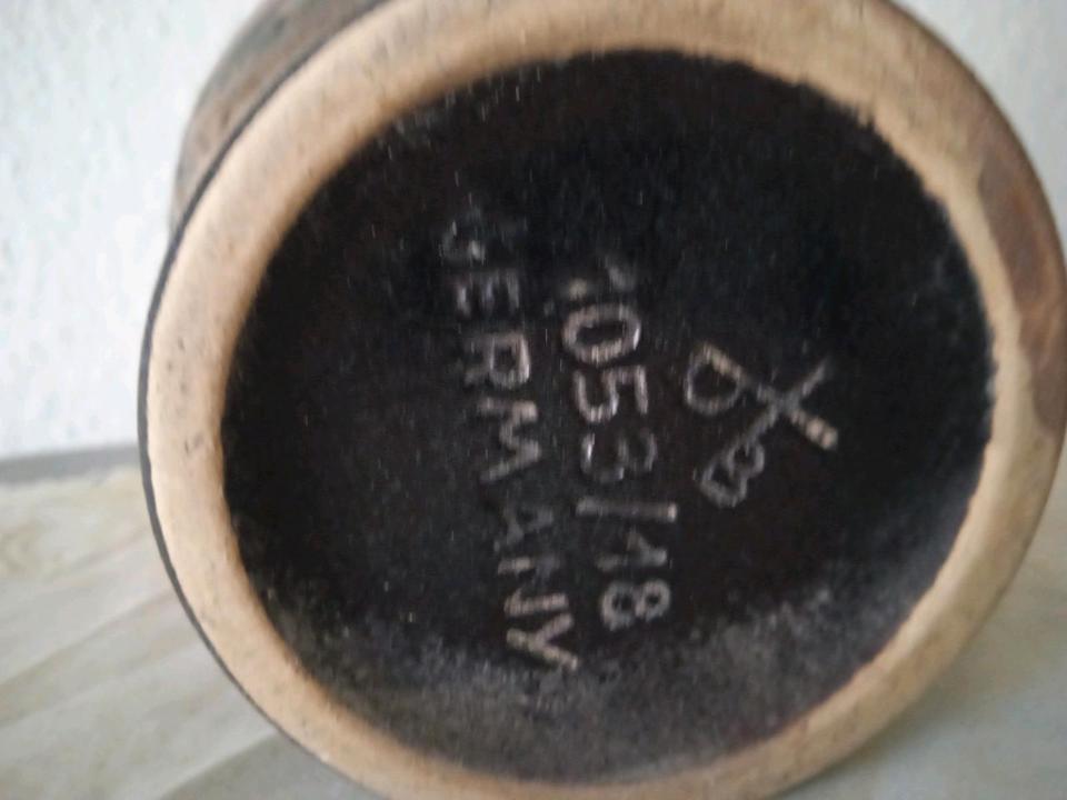 D b Vase. Keramik . Glasur.Mehr farbig.germany aus 50er.. Gut. in Hannover