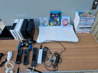 Sammelauflösung Nintendo Wii Weiß Schwarz Controller Spiele Mega Sachsen-Anhalt - Weißenfels Vorschau