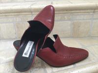 Etienne Aigner Pantolette Sabot Schuhe Gr.40 Leder rot Kr. Altötting - Burghausen Vorschau