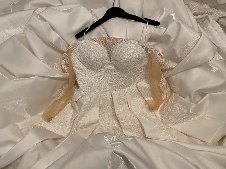 Hochzeit Kleid Dügün Elbise Hochzeitskleid Braut Kleid Brautkleid in Übach-Palenberg